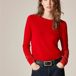 J. Crew Cashmere Classic Fit Crewneck Sweater